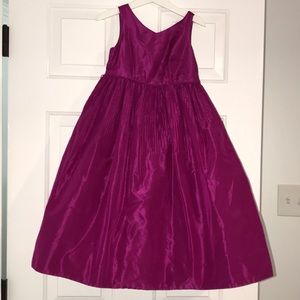 Crewcuts fuchsia pink formal dress 6T